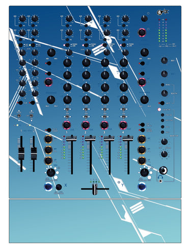 Allen and Heath XONE 92 Skin Constructor Blue
